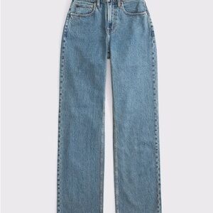 NWOT Abercrombie & Fitch 90’s Relaxed High Rise Jeans (sz 26S)